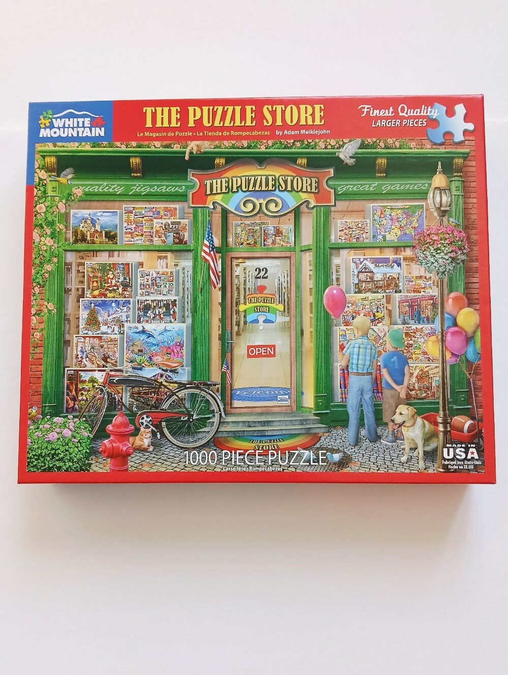 The Puzzle Store 1000-piece puzzle by White Mountain
